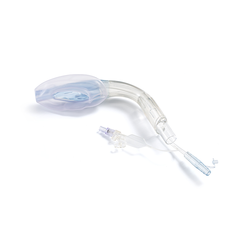 Maschera laringea in PVC per vie aeree con accesso gastrico