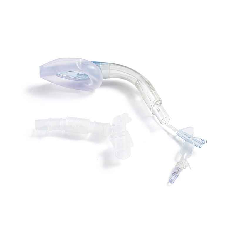 Maschera laringea antiaspirazione in PVC a forma speciale