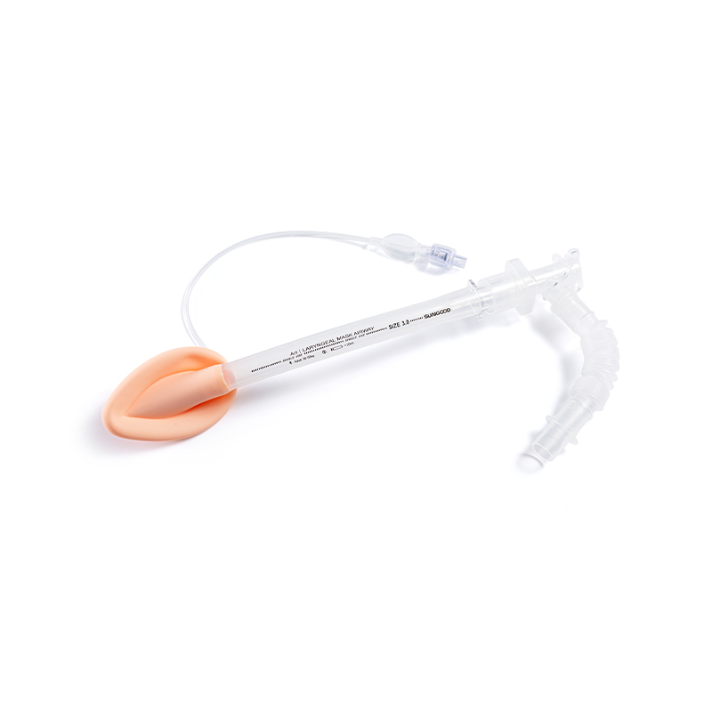 Maschera laringea in silicone a forma speciale per vie aeree